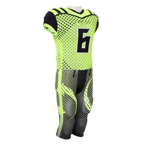 T-shirt de football imprimé coupé et cousu sur la taille Vintage recadrée Boxy Baggy Fit col en V maillot de football américain chemise uniformes - Product Image 1