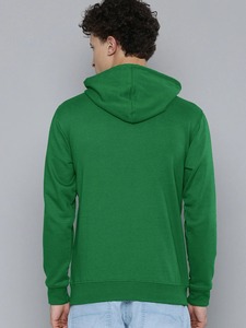 Sudadera con capucha pesada de gran tamaño Unisex para hombre, patrón de logotipo personalizado orgánico impreso en relieve 3D con cremallera, ropa de calle, moda larga ODM - Product Image 3