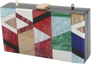 กระเป๋าคลัทช์เรซิ่นสำหรับผู้หญิง กระเป๋าคลัทช์เรซิ่นทำมือ กระเป๋าคลัทช์เรซิ่นดีไซเนอร์ กระเป๋าคลัทช์เรซิ่นหรูหราสำหรับงานปาร์ตี้ ราคาประหยัด - Product Image 2