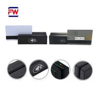 MSR98RF 2'si 1 Arada Manyetik Şerit ve RFID 13.56MHz NFC (M1/ISO14443-A/Mifare) Mini Kart Okuyucu