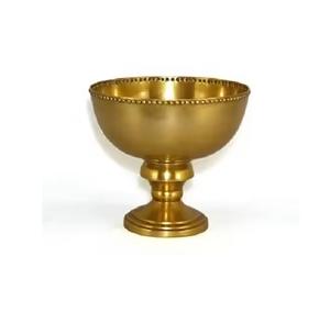 Bol de service à fruits design incurvé Bols de service pour ustensiles de cuisine en acier Bols à salade et à légumes en métal de grande capacité - Product Image 1