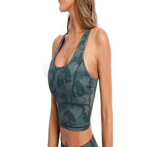 ชุดโยคะออกกำลังกายฟิตเนสขนาดพลัสไซส์ของผู้หญิงเสื้อผ้าระบายอากาศน้ำหนักเบาสวมใส่สบายเสื้อผ้าออกกำลังกายในยิมรูปแบบใหม่ - Product Image 3