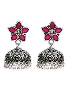 Pendientes de Plata Oxidada Geométricos Hermosos de Alta Calidad y Grado Superior, los Más Vendidos, Directo del Proveedor Indio - Product Image 6