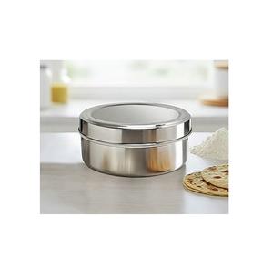 Top Sale Round Shape Chapati <b>Box</b> With Lid Hot Pot Steel Serving Casserole <b>Box</b> Home Kitchenware Wholesale Steel Chapati <b>Box</b> - Product Image 5