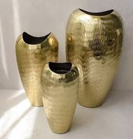 Vases décoratifs pour la maison Centre de table Pot de fleurs Chambre à coucher Coins latéraux Décoration de mariage (Ensemble de 3)