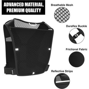 Factory Custom Vintage <b>Animal</b> Print Light <b>Running</b> Hydration Vest with Reflective Design and Phone Holder for Women & Men - Product Image 5