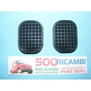 Copri Pedale in Gomma per FIAT 500 D F L R 126, per Pedale del Freno e della Frizione - Product Image 1