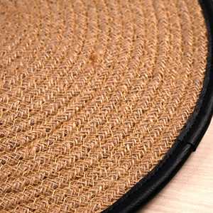 Juego de Manteles Individuales de Lino y Algodón con Diseño Floral Vintage en Gris Quace, Hechos a Mano, Antideslizantes, Desechables, con Diseño Impreso para el Hogar - Product Image 5