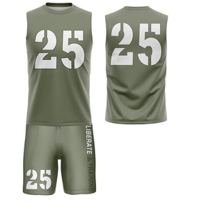 Custom Design 7v7 Football Uniform Full Sublimation <b>Men</b> Adult Jersey Shorts Team Gear Durable Breathable 100% Polyester Training - Product Image 2