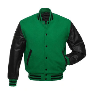 Alta calidad de encargo de manga larga hombres Letterman chaquetas precio barato señoras polar personalizado Varsity chaqueta - Product Image 5