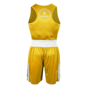 ชุดฝึกเล่นกีฬาคิกบ็อกซิ่งชุดเสื้อกล้ามชกมวยพิมพ์ลายดิจิทัลชุดเสื้อกล้ามนักสู้กางเกงขาสั้น - Product Image 2