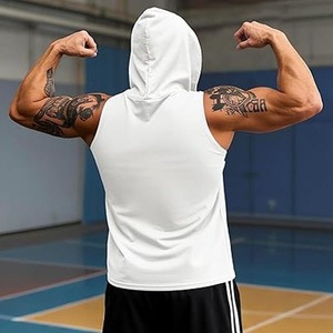 เสื้อกล้ามผู้ชายออกแบบได้เองข้อความรูปภาพของคุณเองสำหรับผู้ชายชุดเดรสกีฬาเสื้อแขนกุดพิมพ์โลโก้แบรนด์เสื้อกล้ามออกแบบได้ตามต้องการ - Product Image 4