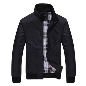 ... Chaqueta bomber para hombre, tela transpirable con cremallera frontal, ajuste ligero, perfecta para senderismo, actividades al aire libre y moda diaria - Product Image 2