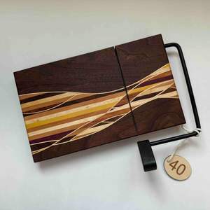 Trancheuse à fromage moderne en acier inoxydable pour la maison, la chambre d'amis, le salon, le restaurant, le bar - Product Image 5