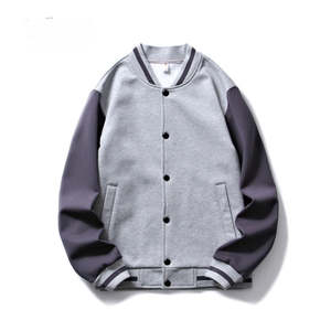 Chaqueta universitaria de algodón para hombre estilo universitario clásico OEM ODM directo de fábrica personalizado cómodo algodón moda prendas de vestir exteriores - Product Image 3