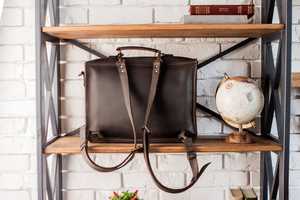 Luxury Genuine Leather Cross Body Sling <b>Messenger</b> <b>Bag</b> Large Capacity Stylish Business Handbag Inch Cotton Elegant <b>Laptop</b> - Product Image 4