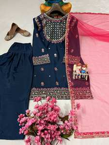 MEJORA LA BELLEZA DE TU ARMARIO CON ESTE CONJUNTO DE PLAZO KURTI FARSHI RECIÉN LANZADO - Product Image 5