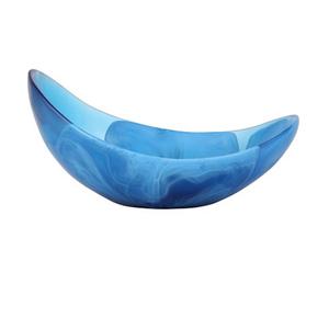 Elegante Frutero de resina con acabado brillante, diseño moderno y elegante, ideal para mesa de comedor, cocina o sala de estar - Product Image 1