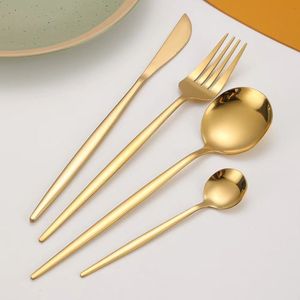 Cuchara de metal de latón Premium con detalles de ágata incrustados - Product Image 3