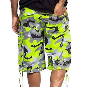 Short de survêtement en coton polaire à compression à séchage rapide pour hommes, pantalon de jogging à motif solide pour le sport, l'entraînement et la course à pied. - Product Image 6