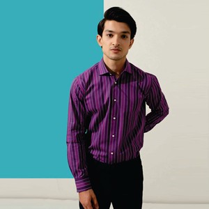 Camisa de lino 100% para hombre, camisa de manga larga de lino puro, vestido informal ajustado para hombre, camisas de verano, camisas casuales cómodas para hombre - Product Image 2