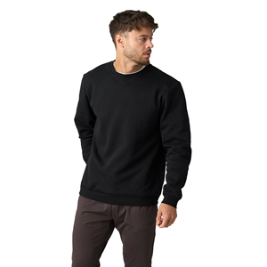 Sweat-shirt pour homme à col rond en coton 100% écologique, imprimé sur le devant, logo personnalisé, tissu 300g - Product Image 3