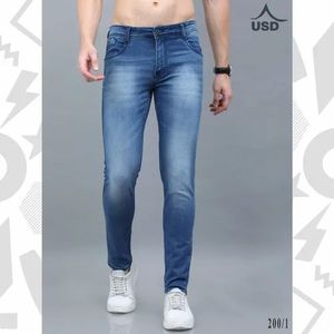 Pantalones Vaqueros Personalizados al por Mayor, Vaqueros Casuales de Alta Calidad para Hombre, Vaqueros Elásticos para Hombre, OEM Personalizado de Fábrica en Bangladesh - Product Image 2