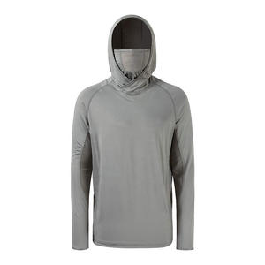 ชุดกีฬาโพลีเอสเตอร์แห้งเร็วระบายอากาศได้ดีสำหรับกลางแจ้งชุดตกปลาแขนยาวโลโก้ตามสั่ง - Product Image 1