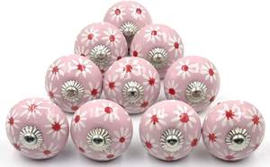 Boutons de porte en céramique de haute qualité de luxe bouton en cristal poli vis de poignée personnalisées 15 jours pour armoires cuisine extérieure - Product Image 2