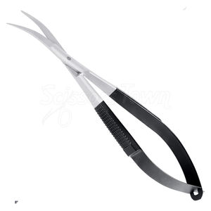 Ciseaux à ressort en acier inoxydable de précision pour façonner les sourcils et éliminer facilement les poils indésirables du visage - Product Image 1