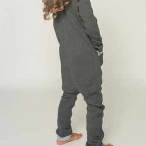 Kids Trendy Onesie Zipper Fleece-Alta calidad y cómodo-Perfecto para ropa informal y tiempo de juego con logotipo personalizado - Product Image 3