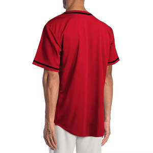 Ventes chaudes, vêtements de sport pour jeunes personnalisés, 100% polyester, respirant, boutonnière sur le devant, maillot de baseball et short de softball, ensembles grande taille - Product Image 2