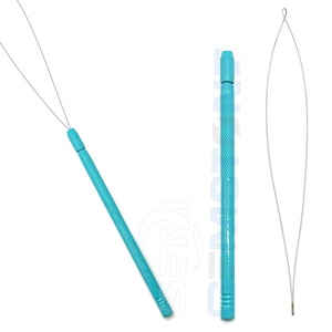 Hair <b>Extension</b> Tool for <b>Micro</b> Beads & Nano Rings Installation – Professional Pulling Loop Needle with Anti-Slip Grip - Product Image 5