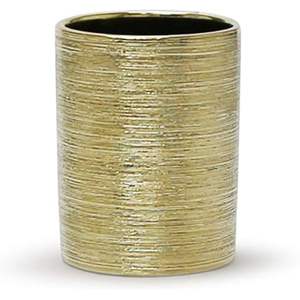 แจกันดอกไม้ทำด้วยมือทองเหลืองขนาดใหญ่สลักลายแจกันโลหะสีดำยาวขนาดใหญ่สำหรับห้องนั่งเล่นห้องนอนตกแต่งสำนักงาน - Product Image 6