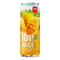 Jus d'orange Rita Original 320ml – Purée rafraîchissante et hydratante, jus d'orange pressé à froid, 30% de pureté, saveur fruitée, emballage bouteille