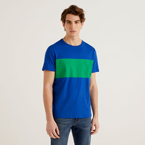 T-shirt à manches tombantes avec logo personnalisé, graphique, lourd, de luxe, en coton lourd, streetwear, surdimensionné, col rond pour homme - Product Image 1