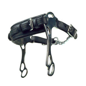 Cabestro de caballo de cuero de alta calidad, diseño personalizado, brida de carreras de caballos, sillín sintético 2025 - Product Image 1