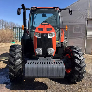 Tracteur agricole à roues Kubota M6131 95HP 4WD en bon état, tracteur d'occasion avec composants du noyau, moteur, pompe à engrenages, boîte de vitesses - Product Image 1