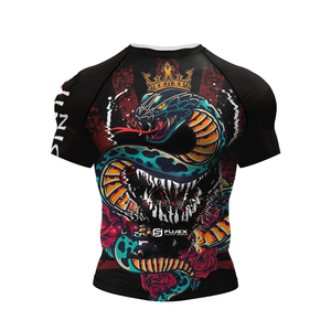 Nuevo Rashguard de Compresión para MMA, Shorts de Muay Thai para Hombre, Ropa Deportiva para Gimnasio, Bjj Gi, Jerseys de Boxeo, Spandex/Poliéster Cómodos - Product Image 5