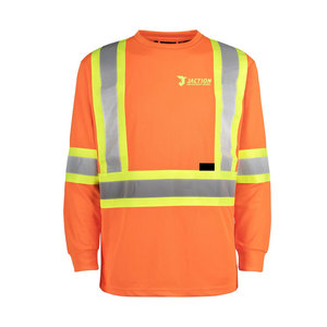 Nueva Camisa de Trabajo Personalizada de Alta Visibilidad, Camisa de Seguridad Reflectante para Trabajo - Product Image 1