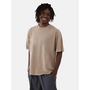 Camiseta personalizada 100% de algodón para hombre, Camiseta de calidad de lujo con cuello redondo y hombros caídos en blanco, ropa de calle, camiseta de gran tamaño para hombre - Product Image 1