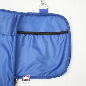 Sac polochon de vêtement en cuir PU avec logo personnalisé de qualité supérieure couvre-vêtements suspendus fermeture à glissière pour le stockage de costumes de voyage le week-end - Product Image 6