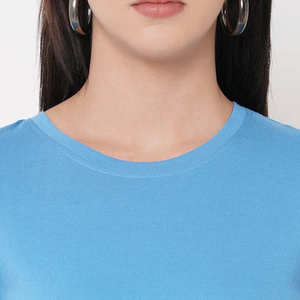 Recién llegado, camisetas para mujer, camisetas informales de verano para mujer, camisetas transpirables para mujer, venta en línea, cómodo servicio OEM - Product Image 5