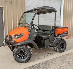 Véhicule utilitaire à quatre roues motrices Kubota RTV, transmission par engrenages, quatre places, certifié EPA EEC, 500-800W, 50-75 km/h, tracteur - Product Image 4