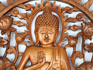 Bali – décoration de maison en bois sculpté à la main, ornement de maison en bois, vente en gros - Product Image 5