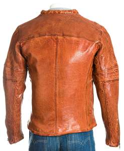 Diseño superior 100% Chaqueta de invierno de manga larga con cuello levantado de cuero de alta calidad para hombre Diseño personalizado disponible a un precio razonable - Product Image 4