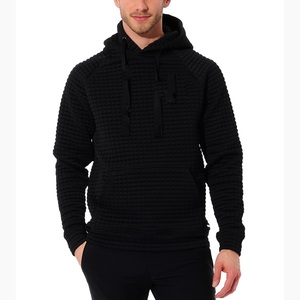 New Fashion Regular Fit Polyester/Cotton Hooded Pullover High Quality <b>Thick</b> <b>Fleece</b> Custom Men's Hoodies Spring Plain Dyed - Product Image 4