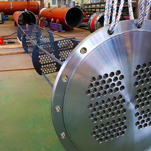 Intercambiador de calor de carcasa y tubo hecho en Corea, nuevo condensador de refrigeración Industrial, economizador, Enfriador de líquido - Product Image 5