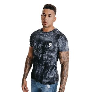 Camiseta Deportiva Premium de Manga Corta para Hombre, Cuello Redondo, Tinte Liso, Verano, Servicio OEM de Hawk Eye Sports - Product Image 1