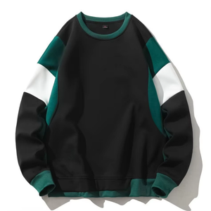 Sudadera de cuello redondo de gran tamaño de algodón/poliéster para mujer, logotipo bordado, cómoda, elegante, holgada, de manga larga, para invierno - Product Image 1